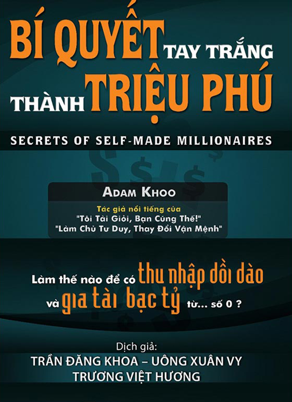 bí quyêt trắng tay thành triệu phú